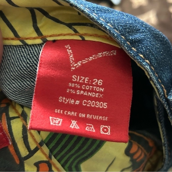 VOGOSS STUDIO Blue Bentley Capri Women Size 26 - Picture 9 of 13